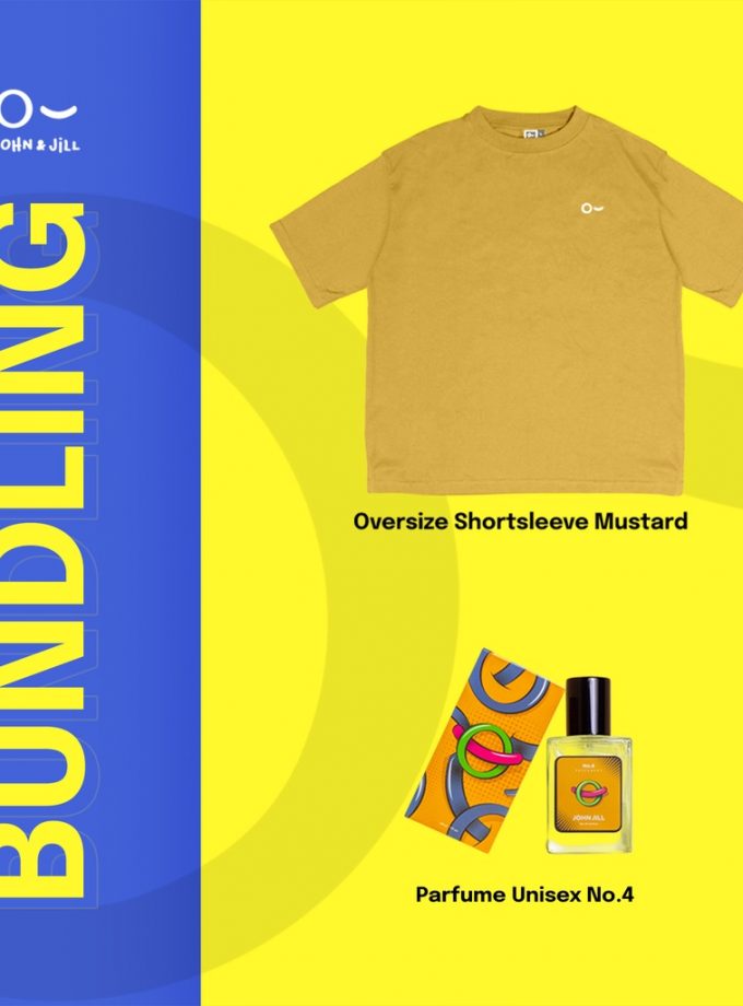 John&Jill Unisex 04 Bundling Oversize Shortsleeve + Unisex Perfume No. 4