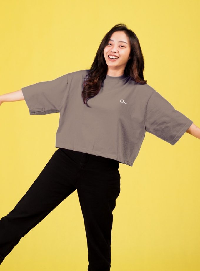 John & Jill Oversize Croptop Women_