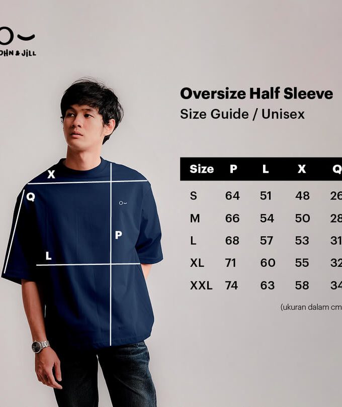 John & Jill Oversize Short Sleeve