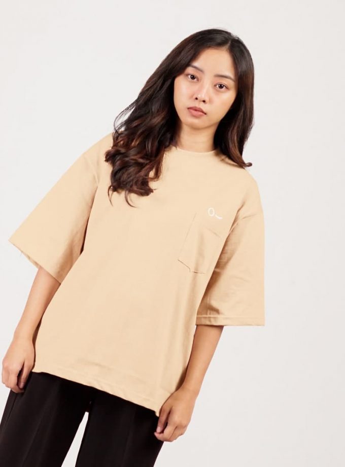 John & Jill Oversize Short Sleeve + saku for Women_