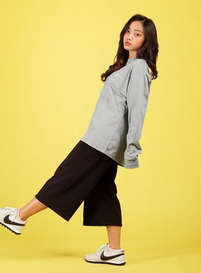 John & Jill Oversize Long Sleeve Women