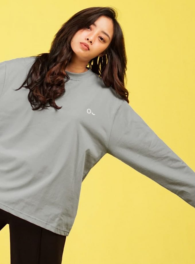 John & Jill Oversize Long Sleeve Women