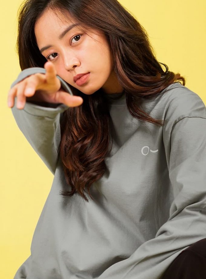 John & Jill Oversize Long Sleeve Women