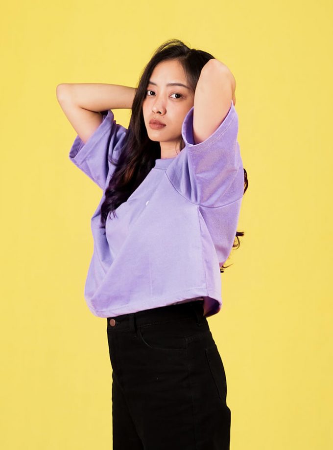 John & Jill Oversize Croptop Women
