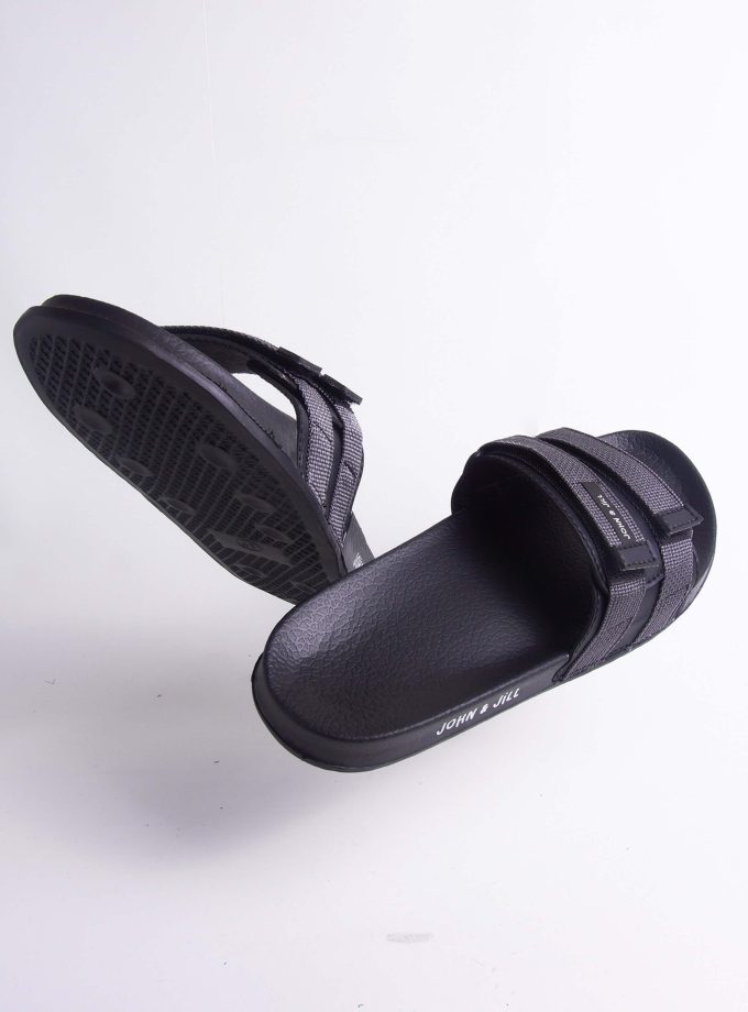 John&Jill Velcro Sandal Grey