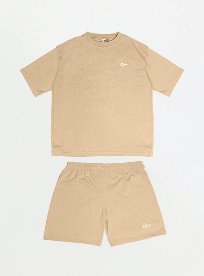 John&Jill Basic Set Short Pants + Short Sleeve