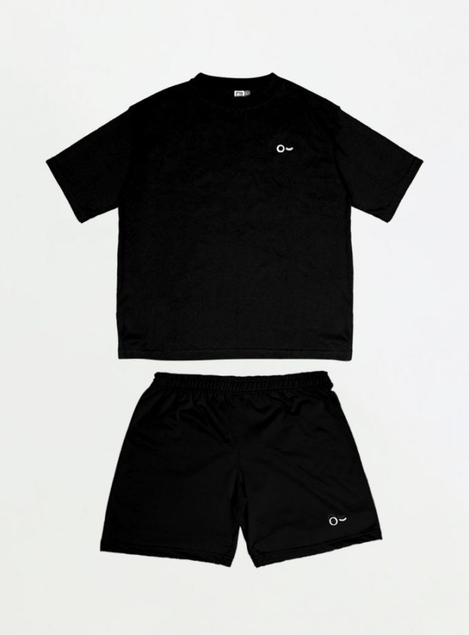 John&Jill Basic Set (Short Pants & Oversize Short Sleeve)_