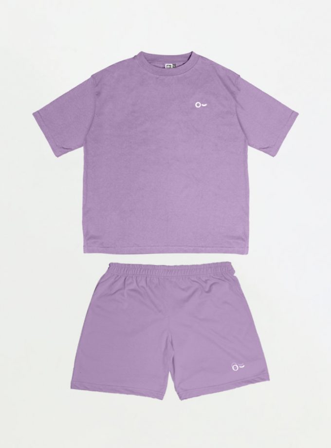 John&Jill Basic Set (Short Pants & Oversize Short Sleeve)_