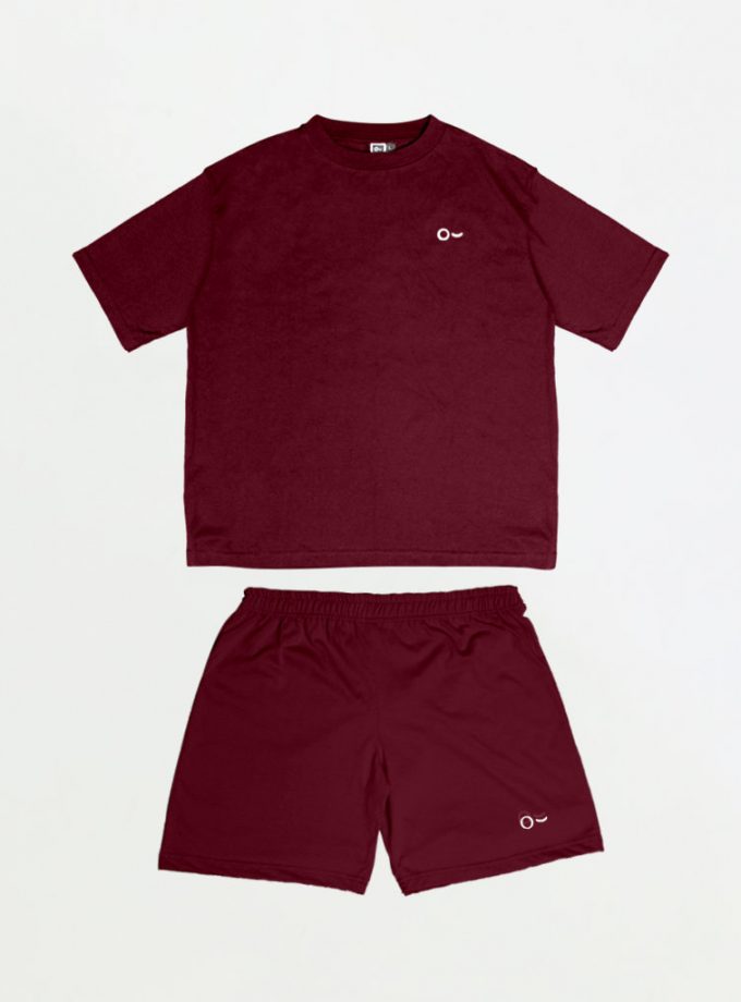 John&Jill Basic Set (Short Pants & Oversize Short Sleeve)_