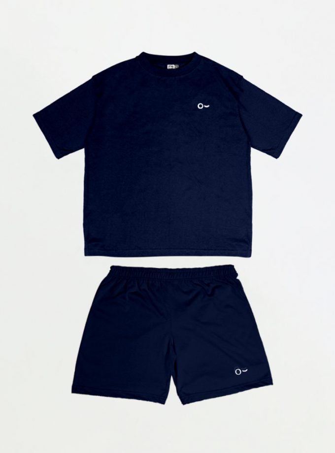 John&Jill Basic Set (Short Pants & Oversize Short Sleeve)_