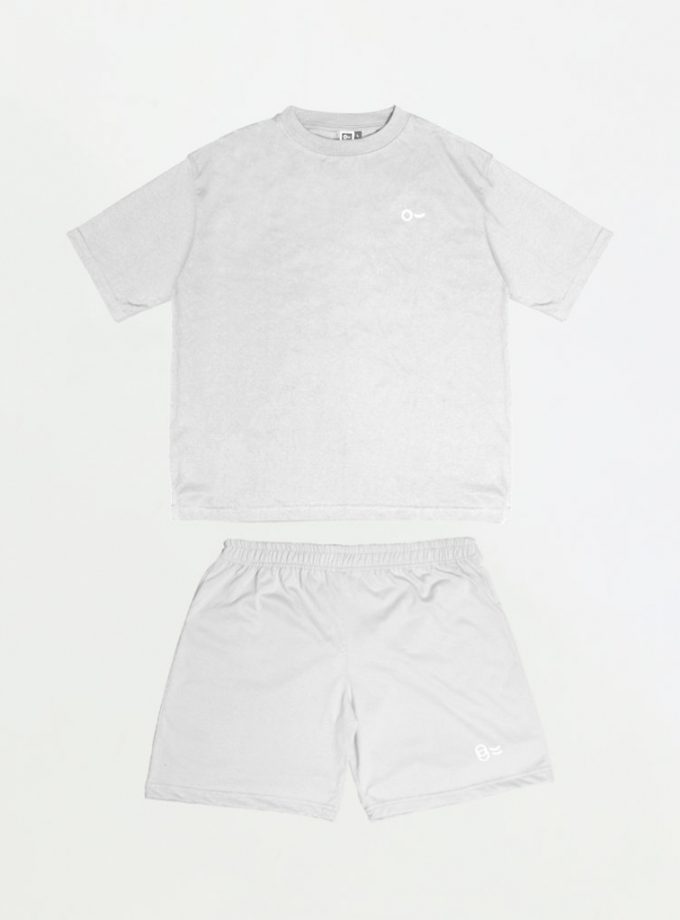 John&Jill Basic Set (Short Pants & Oversize Short Sleeve)_