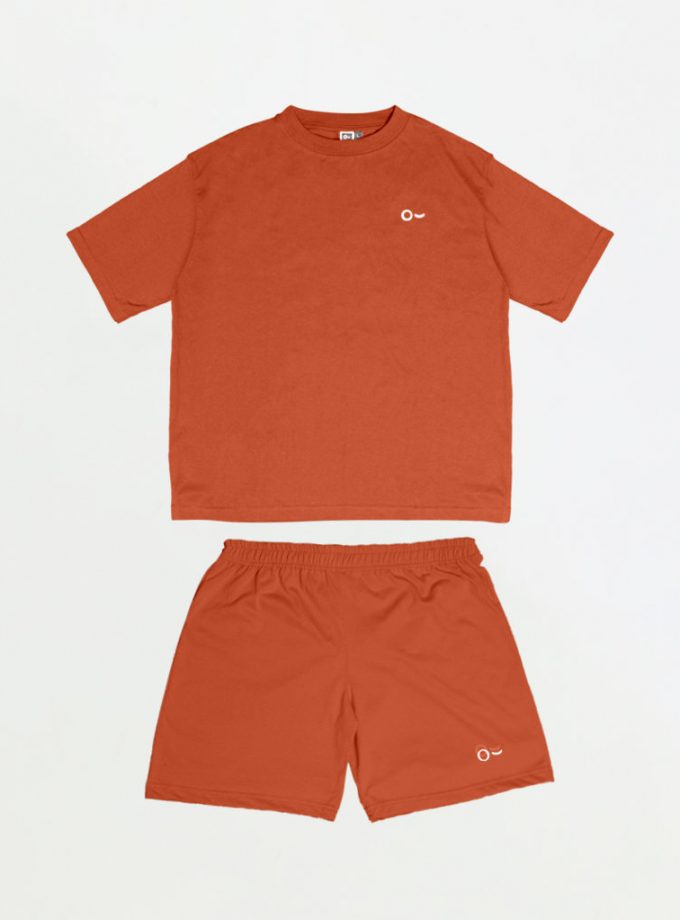 John&Jill Basic Set (Short Pants & Oversize Short Sleeve)_