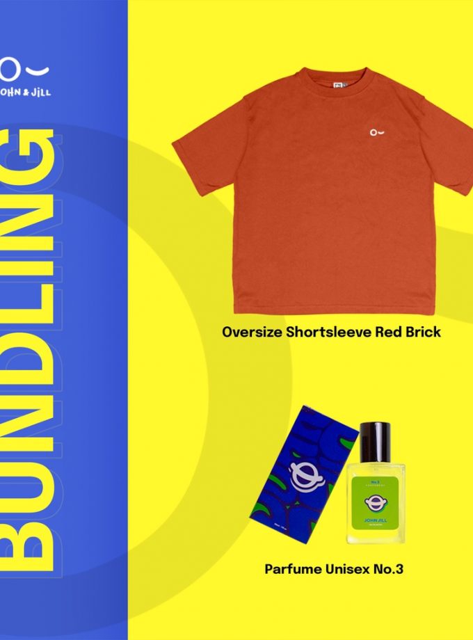 John&Jill Unisex 03 Bundling Oversize Shortsleeve + Unisex Perfume No. 3