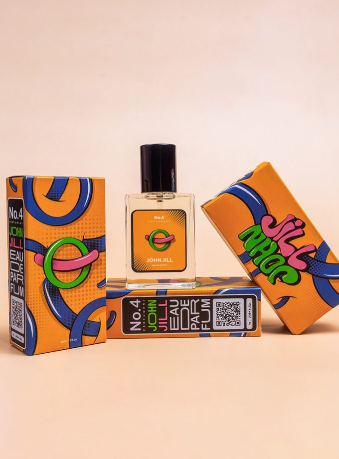 John&Jill Unisex 04 Bundling Oversize Shortsleeve + Unisex Perfume No. 4