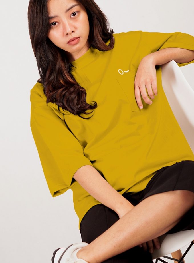 John & Jill Oversize Short Sleeve + saku for Women_