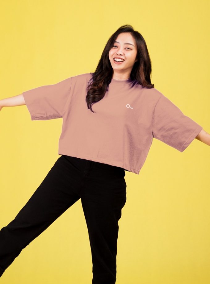 John & Jill Oversize Croptop Women_