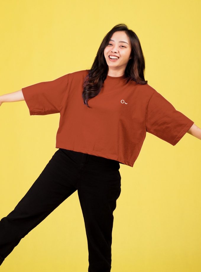 John & Jill Oversize Croptop Women_