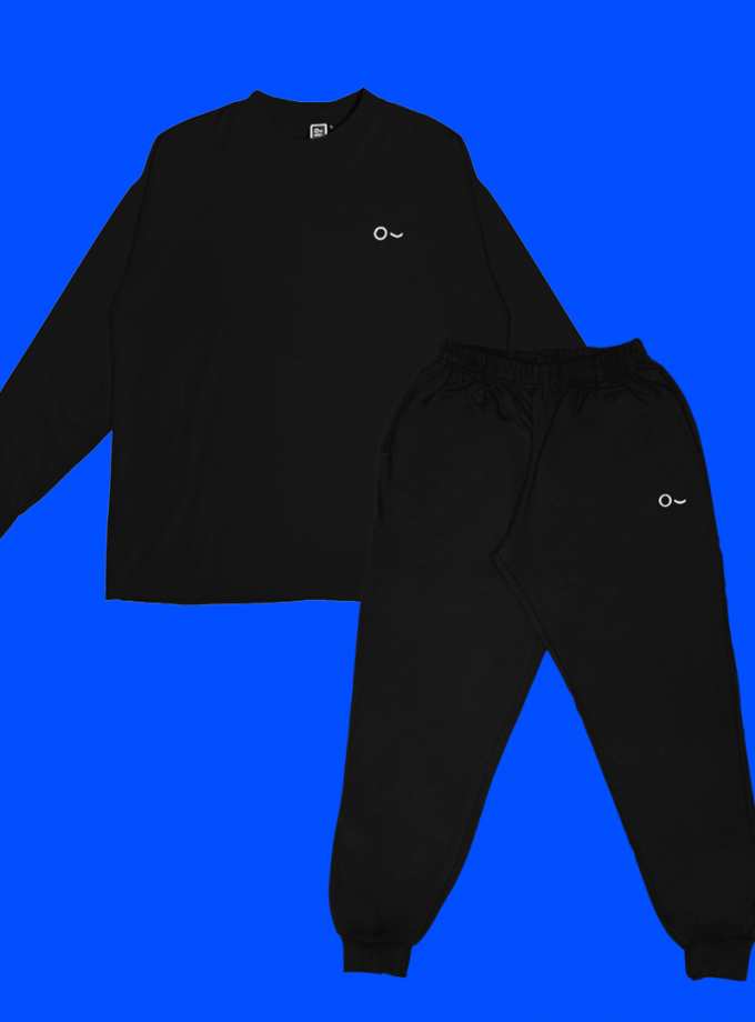 Bundling Active Set (Long Pants + Oversize Long Sleeve)