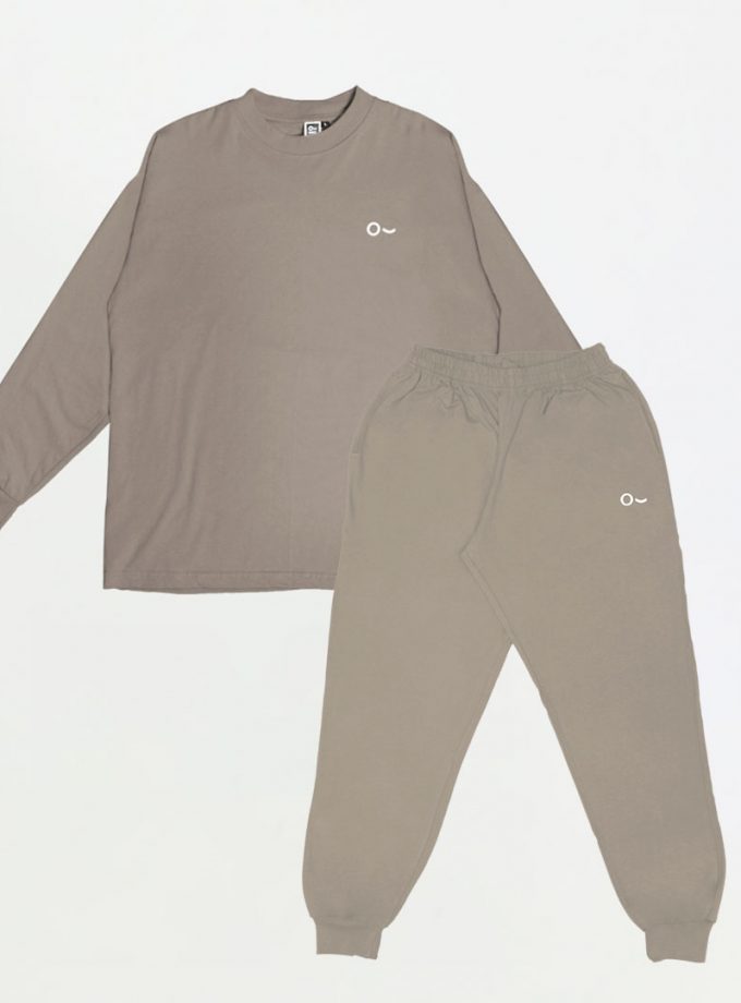 Bundling Active Set (Long Pants + Oversize Long Sleeve)