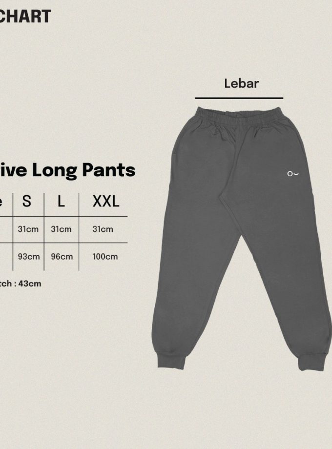 Bundling Active Set (Long Pants + Oversize Long Sleeve)