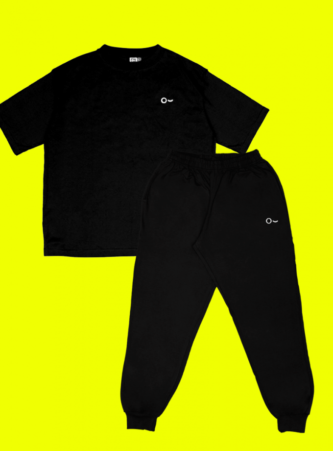 Bundling Active Set (Long Pants + Oversize Short Sleeve)