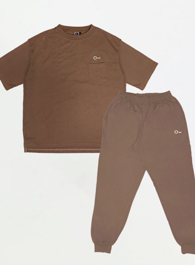 Bundling Active Set (Long Pants + Oversize Short Sleeve Saku)