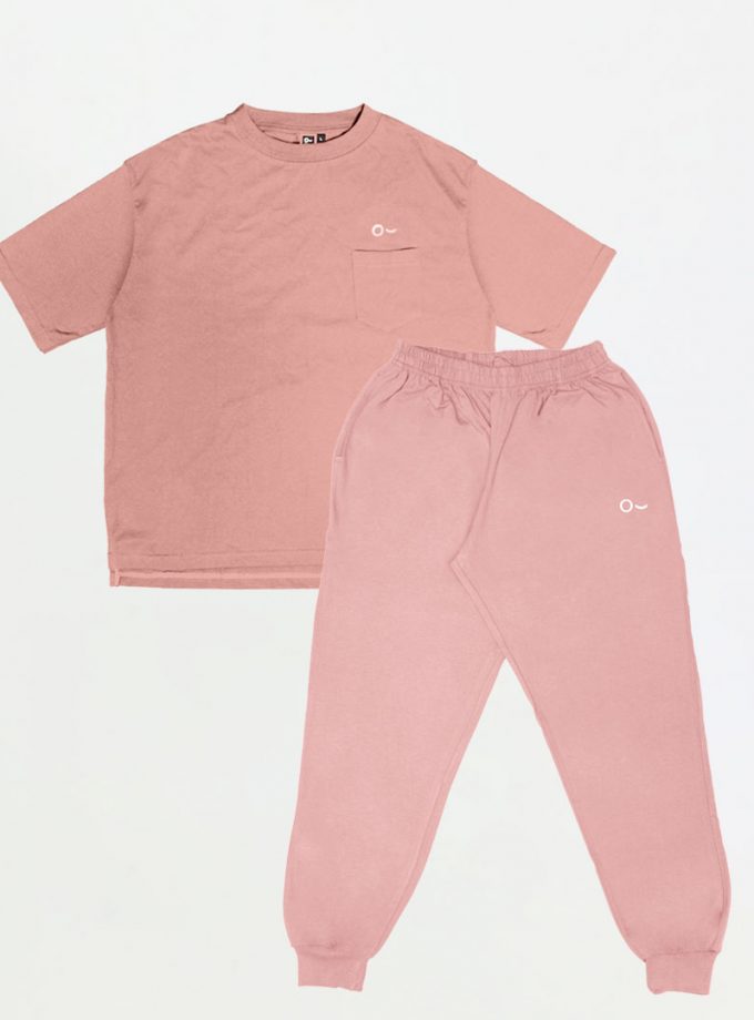 Bundling Active Set (Long Pants + Oversize Short Sleeve Saku)