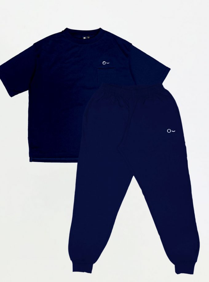 Bundling Active Set (Long Pants + Oversize Short Sleeve Saku)